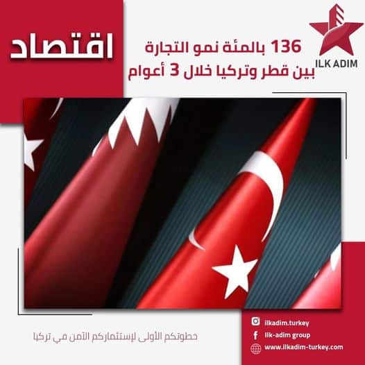 136% نسبة التبادل التجاري